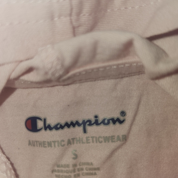 Kids champion hooded long sleeve tee SM. Playground friendly winter cozy casual - Picture 4 of 5